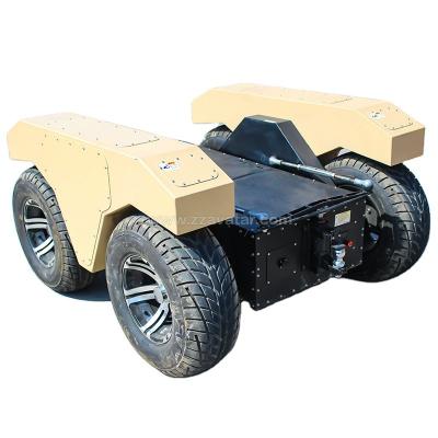 China Factory All Terrain Cargo Robot 4wd Electric Robot Agricultural Chassis for sale