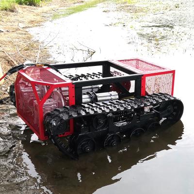 China Farms Customized Remote Underwater Excavation Robot Chassis Rubber Machine Equipment Price For Sale for sale