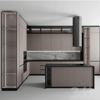 China Solid Wood/ Melamine/Plywood lacquer painting modern designs high gloss lacquer modular kitchen cabinets for sale