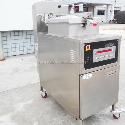 China CE APPROVAL KFC KFC CE APPROVAL stainless steel electric commercial chicken henny pressure deep fryer for sale with oil filter system for sale