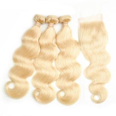 China Smoothest Hair 3 Bundles Deal Virgin Mink Brazilian Hair Virgin Cuticle Aligned Brazilian Virgin Hair Body Wave Hair Bundles With Closure for sale