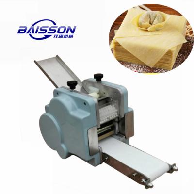 China food & Well-designed beverage factory gyoza wonton skin machine dumpling wrapper making machine for sale