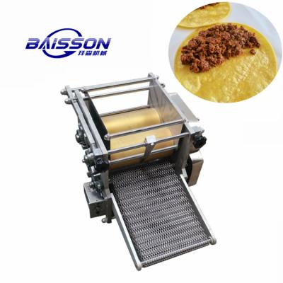 China food & Beverage factory taco maker high quality flour forming equipment automatic tabletop corn tortilla making machine for sale