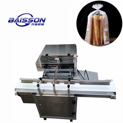 China New Designed Automatic Food Bag Twist Tying Machine , Cookies Bag Twist Tying Machine for sale