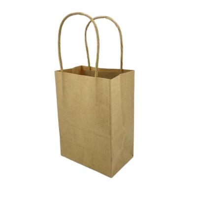 China Disposable Paper Bag Good Quality Colorful Environmental Friendly Kraft Paper Bag With Handle for sale