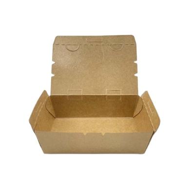 China Biodegradable Disposable Take Out Food Paper Packaging Boxes For Restaurant Tall 1500ml for sale