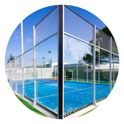 Cina Campo da tennis completo della corte 4m di Padel del portatile del produttore 10x20m della Cina Lvyin in vendita