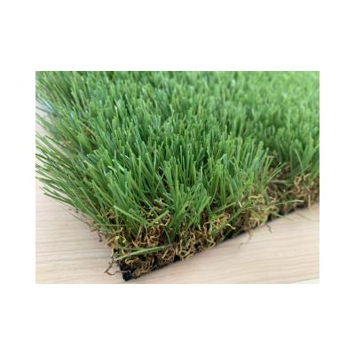 Chine anti exécution supérieure artificielle UV de la taille 40mm de tuile d'herbe de jardin de toit de 1x25m à vendre