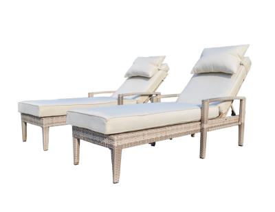 China New Luxury Rattan 3pcs Garden Outdoor Patio Sun Sofa for sale