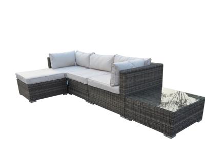 China Luxury Furniture Sofa Set Outdoor Patio Garden 5pcs for sale