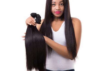 China Cabelo reto natural malaio da polegada malaia preta natural das extensões 10-30 do cabelo à venda