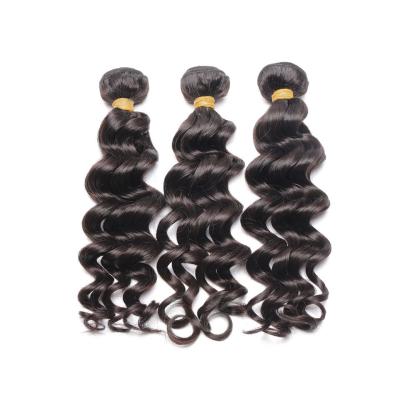 Chine 100% paquets brésiliens d'armure de cheveux de catégorie de la Vierge 9A, grand bouclé de pleins cheveux d'extrémités à vendre