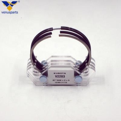 China Piston Ring for kubota v2403 87mm Piston Ring Set For V2403 Parts Kubota Forklift Diesel Engine 1G790-21053 for sale