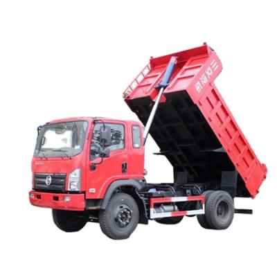 China Factory Custom Transport 4*2 Sand Tipper Truck Used Dump Sand Dumper For Sale > 8L for sale