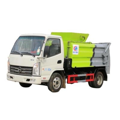 China HOT Sale 4 Garbage Truck Mini Compactor Garbage Truck Kitchen Waste Collection Transit Truck for sale