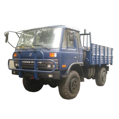 China China Off-Road Dongfeng 4x4 Truck 5 Ton Dropside Lorry Cargo Truck For Sale 6500*2470*2700 for sale