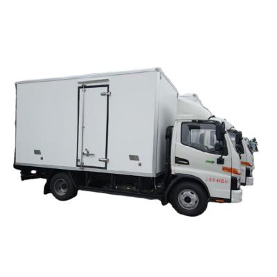 China 16 fully - functional refrigerated truck with PU cold chamber plate can be used to transport frozen food for sale