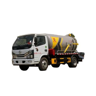 China 5 New Vacuum Sewage Suction Truck 2021 Septic Tank Vacuum Sewage Suction Truck For Sale for sale