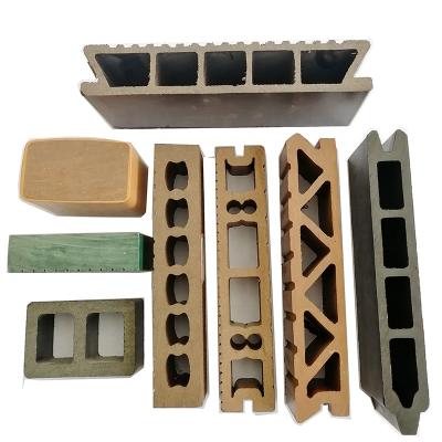 China Used wood plastic composite material 140x23 mm decking WPC extrusion mold second hand extrusion mold for sale for sale