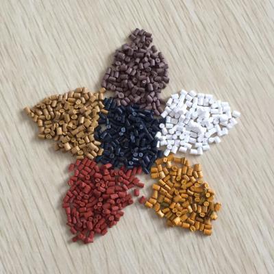 China HDPE decking wood composite railing WPC liner high quality raw matrial recycled granules for WPC profile /high density polyethylene for raw WPC decking matrial for sale