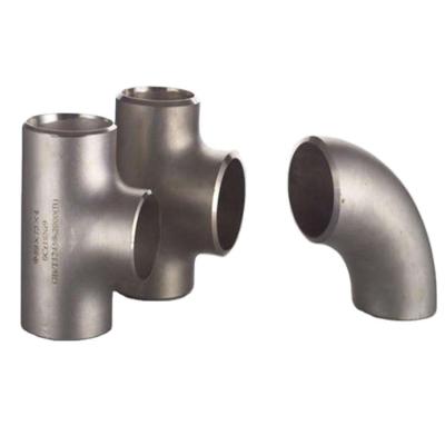 China Butt Welded Sanitary Fitting Bw Elbow Stainless Steel Iron Pipe Fitting Joining Pipe Lines Steel Eblow Welding Reducing Forged for sale