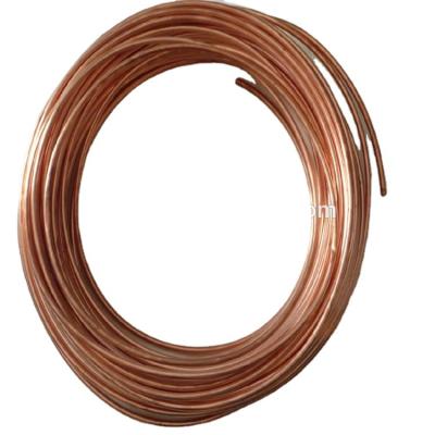 China Pipe Pancake Coil Soft Temper Copper Copper Tube C10100 Cooper Tube/c10100 Cooper Pipe Air Condition or Refrigerator 0.1mm~120mm for sale