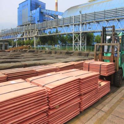 China China Best Quality Copper Cathode 99.99 Cathodes Copper Plates 914*914*12 en venta