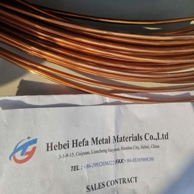 China China Hebei Industrial Raw Ore To Produce New High Purity 99.99 Copper Wire zu verkaufen