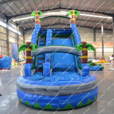 China Commercial/Birthday/Wedding/Party/School/Party PVC Solid Commercial Adult Inflatable Water Slides Inflatable Slide and Slide for Party Rental for sale