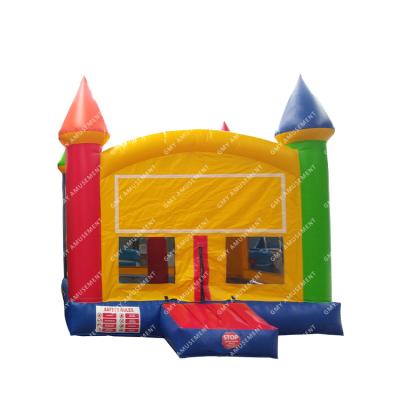 China Commercial/Birthday/Wedding/Party/School/Party Event Blue&Green The Bouncy Pastel Bounce House Moon Jumper Inflatable Bounce House Wedding for sale