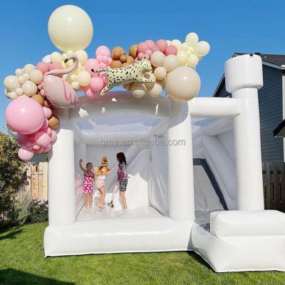 China Commercial Rental Company Outdoor Inflatable Bouncing Jumpers Bounce House Jumping Castle With Inflatable Slide Combo for sale