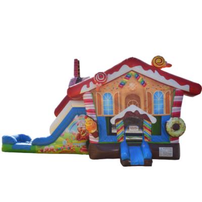 China Commercial/Birthday/Wedding/Party/School/Bouncer Bounce House Combo Party Event Inflatable Castle For Kids for sale