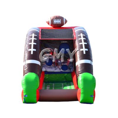 China Commercial/Birthday/Wedding/Happy Inflatable Interactive Shooting Inflatable Bouncer/School/Party Event Rugby Game, Inflatable Rugby Sport Game for sale