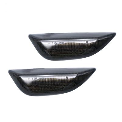 China PC+ABS+LED Smoked LED Amber Dynamic Turn Signal Lights For Opel Mokka X 2016-2019 for sale