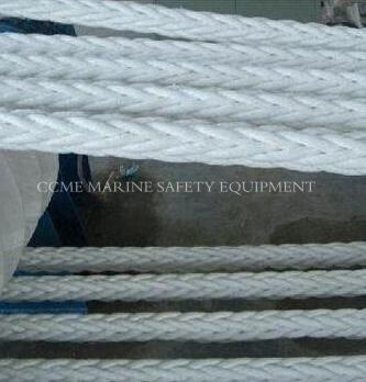 China Marine PE Three Stranded Rope With High Breaking Strength for sale