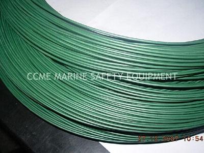 China Marine 6X12+7FC Pvc Coated Wire Rope for sale