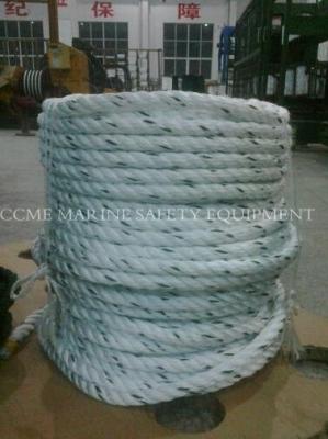 China Marine 3 Ply Nylon Mooring Rope for sale