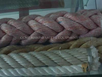 China Ship Polypropylene Braided Twisted Marine Used Mooring Rope for sale