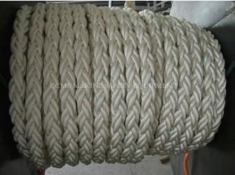 China Marine Mooring Rope CCS Approved 3 Strand Nylon Rope for sale