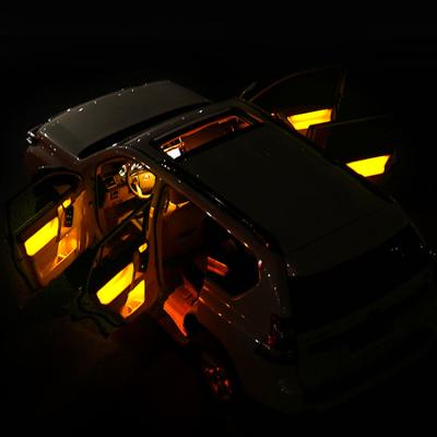 China Car Interior Atmosphere LED Car Atmosphere Light Car Trim Strip Light Car Decoration Interior Decorative Atmosphere Lamp For Prado for sale