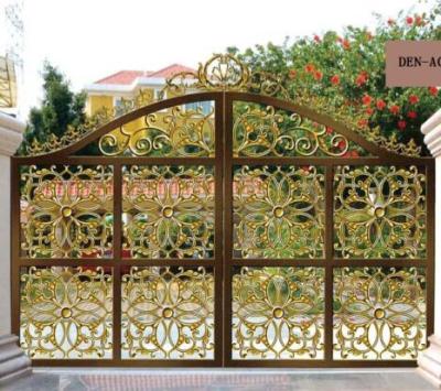 China 2020 Export Aluminum Alloy Modern High Demand Gate Design Wrought Gate For Garden for sale