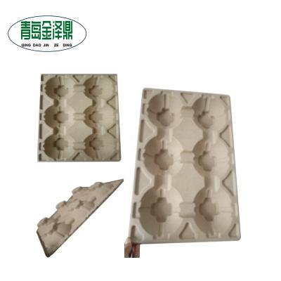 China Biodegradable Fruit Packaging Food Fruits Pulp Molding Packaging Store Degradable for sale