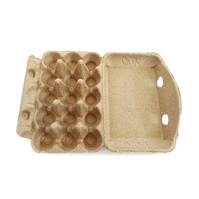 China Recyclable Egg Paper Egg Trays Chicken Egg Trays Transport Cratepulp Packaging Paper Pulp Box for sale