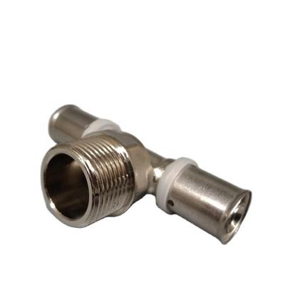 China Hose Connect / Joint Brass Hose Fittings With Nickel Plated Quick Hose Fittings Male Thread for sale