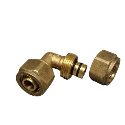 China Pipe Connect / Union Joint Brass Compression Fittings And Brass Fittings Elbows for sale