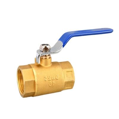 China General specialization in the production of high pressure and high strength manual universal water brass ball valve for sale