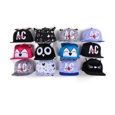 China JOINT Factory Custom Kids Baseball Cap Kids Snapbacks Hats for sale