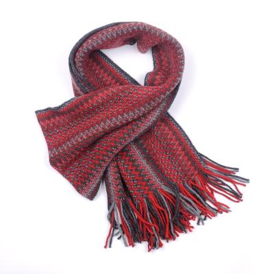 China Winter Acrylic Custom Scarf For Women Designer Fashion Solid Color Scarf for sale