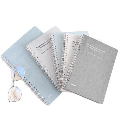 China High Quality Creative Rollover Coil Spiral Notebook Stationery A5 Thick Note Weekly Plan Study Schedule Diary School Supplies for sale