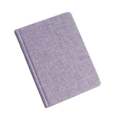 China Professional Customized Hardcover Book Diary Printing Customized Cloth Canvas Wholesale Notebook Manufacturer High Quality Notebook for sale